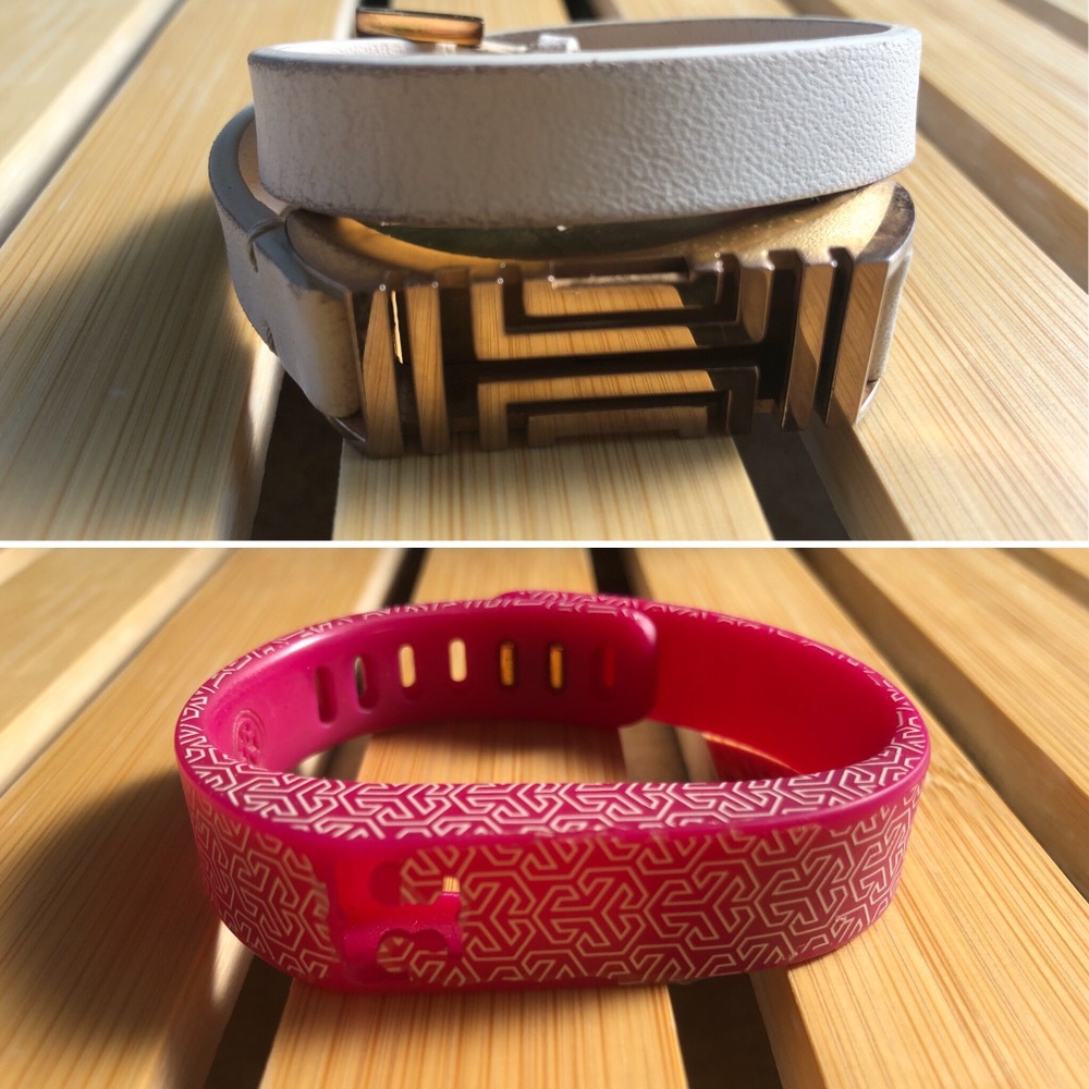 Set of (2) Tory Burch Fitbit Flex 2 bands